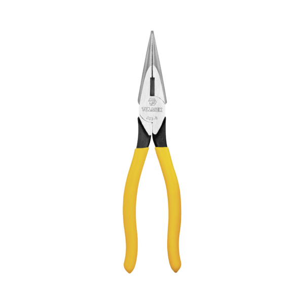 Pinza de  Punta Cónica con Corte para Trabajo Pesado de 8 Pulgadas.