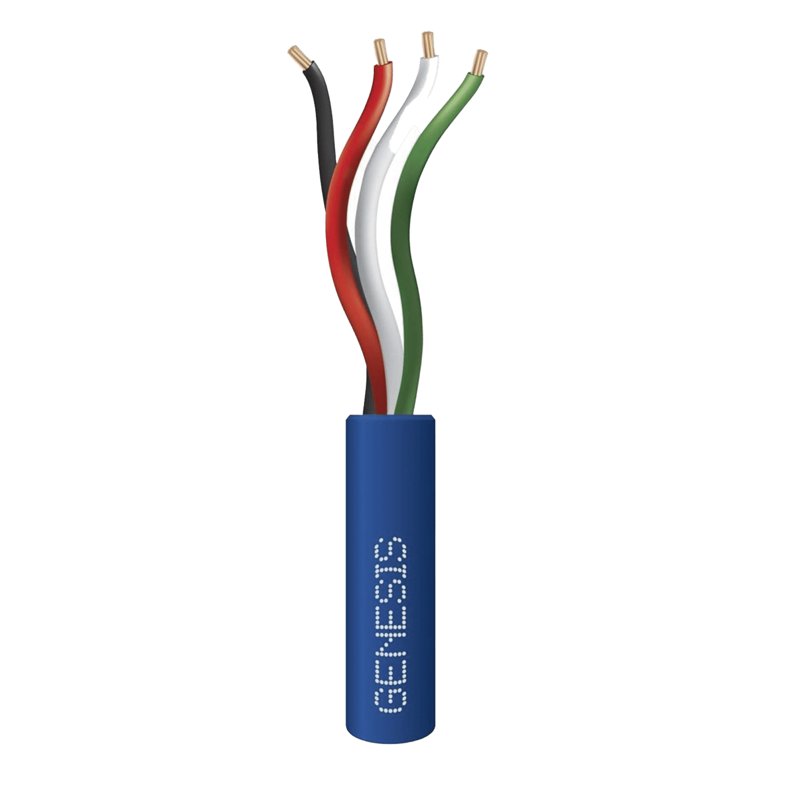 Bolsa de 152 Metros / Cable de Cobre / 4 x 22 AWG / Riser / Para Interior / Color Azul / Para Aplicaciones de Alarmas de Intrusión y Automatización