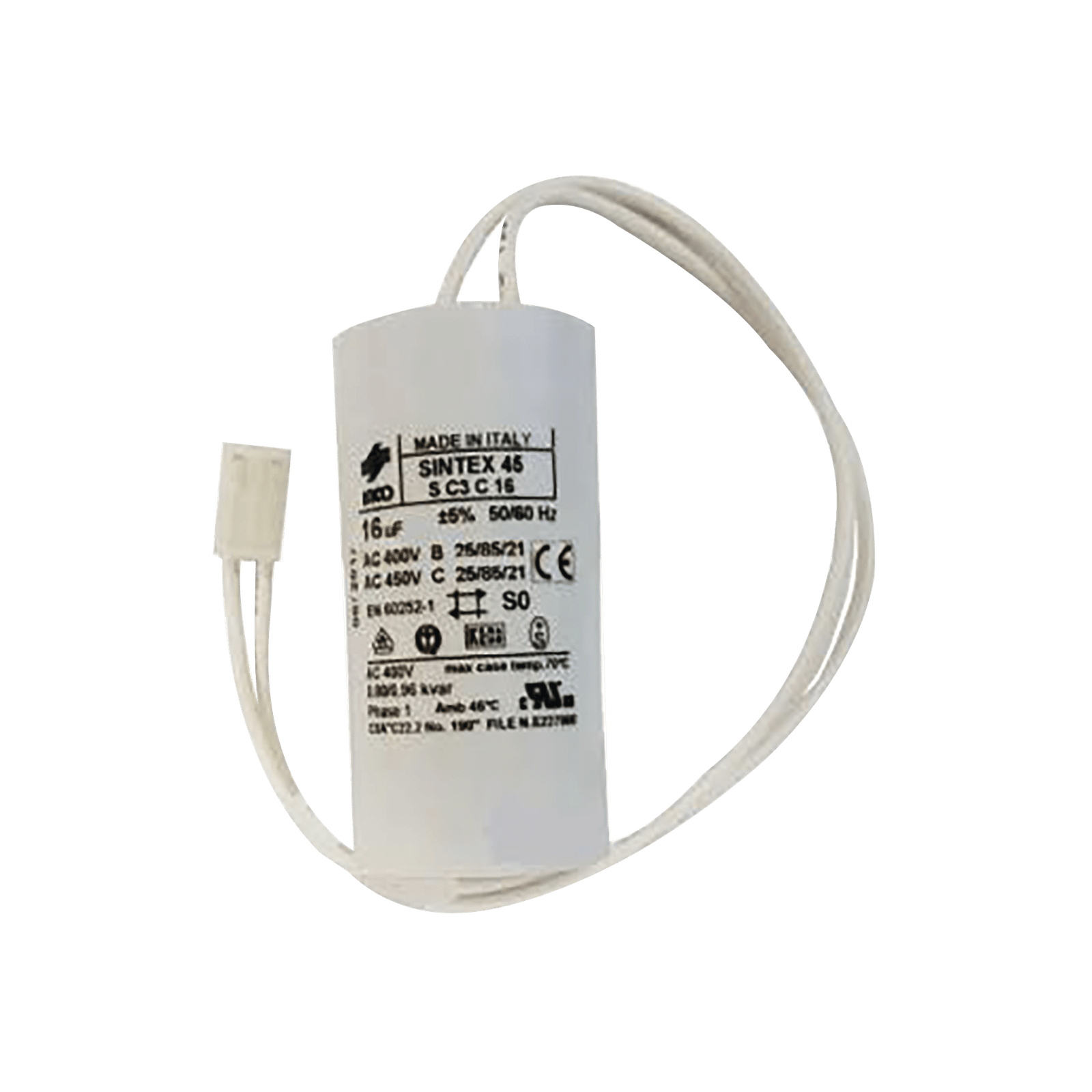 CAPACITOR DE ARRANQUE 16 uF PARA BARRERAS 620/640