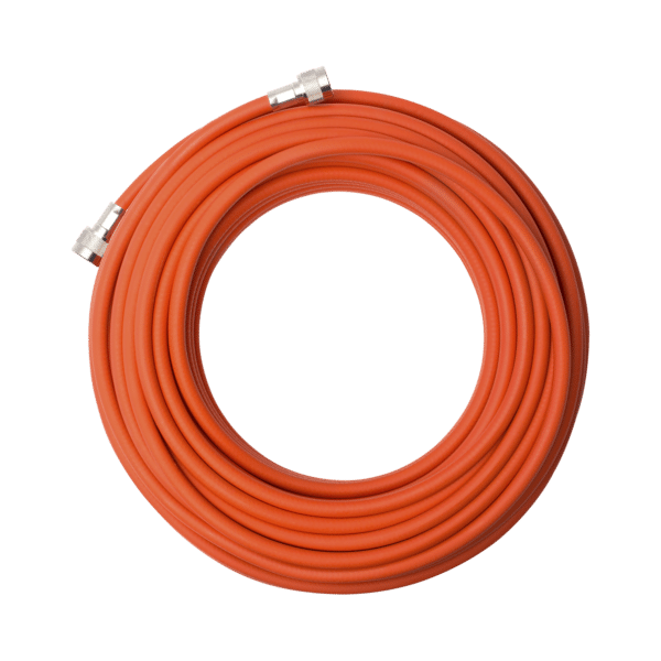 Carrete de cable coaxial PLENUM de baja perdida WILSON 400. 50 Ohm de impedancia. Carrete de 152.4 m