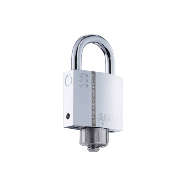 Candado Abloy / Grado 3 de Seguridad / Arco de 25 mm / Tapa Protectora / Sello Impermeable