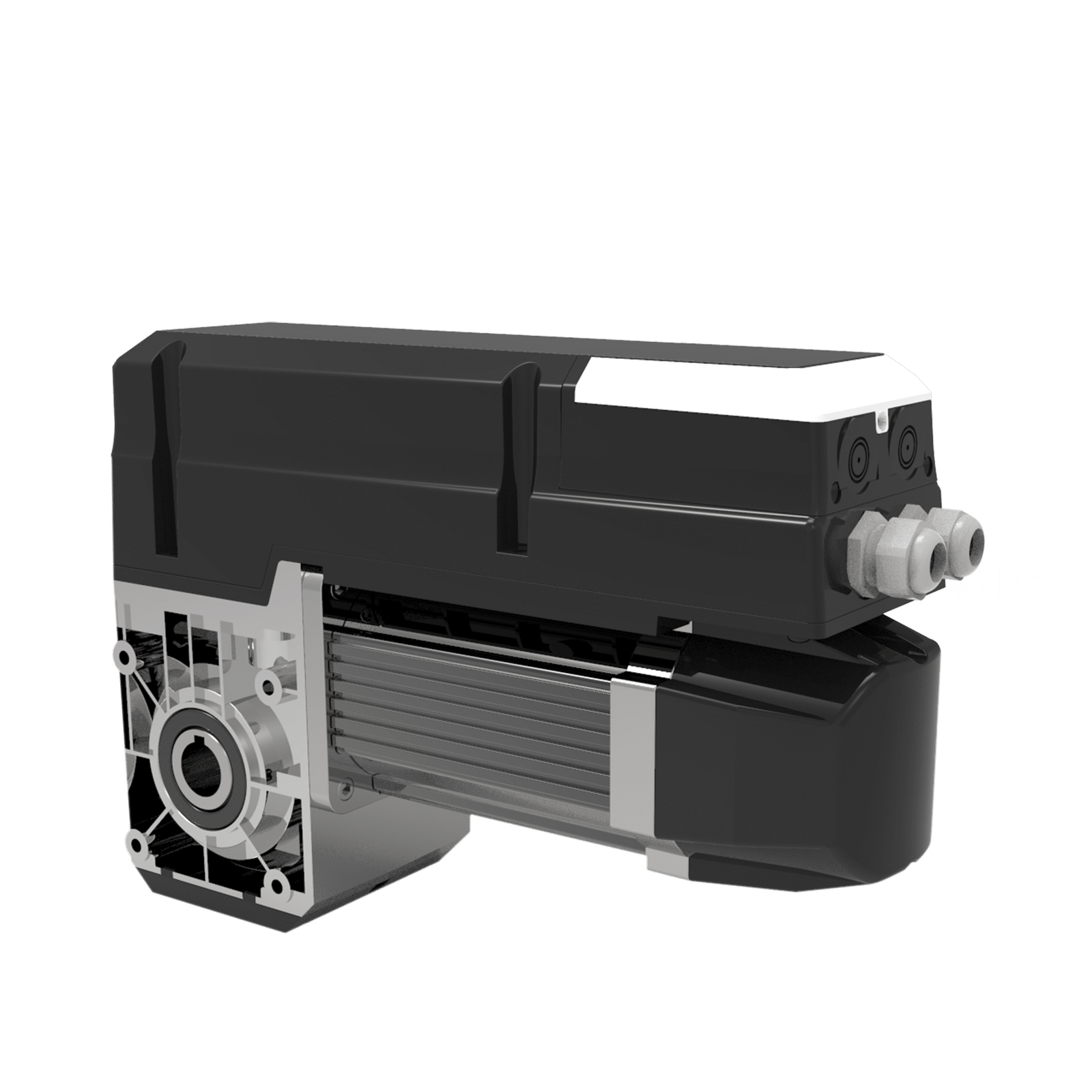 Motor para puertas de garage / Enrollables / Seccionales / 1HP / Silencioso / Estético / Fuerte / Iluminación LED / Torque 50Nm / Montaje lateral .