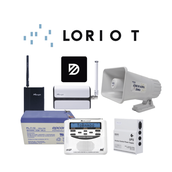 KIT INICIAL PARA ALARMA SISMICA DE LARGO ALCANCE CON LORAWAN