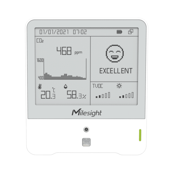 Monitor Ambiental con Display para Temperatura, Humedad y COâ‚‚ con LoRaWAN