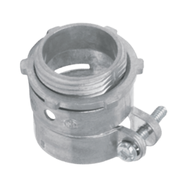 Conector recto para tubo flexible de 3/4" (19 mm)