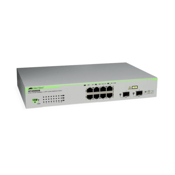 Switch WebSmart con 8 port 10/100/1000TX, 2 x 100/1000 SFP (ECO version)