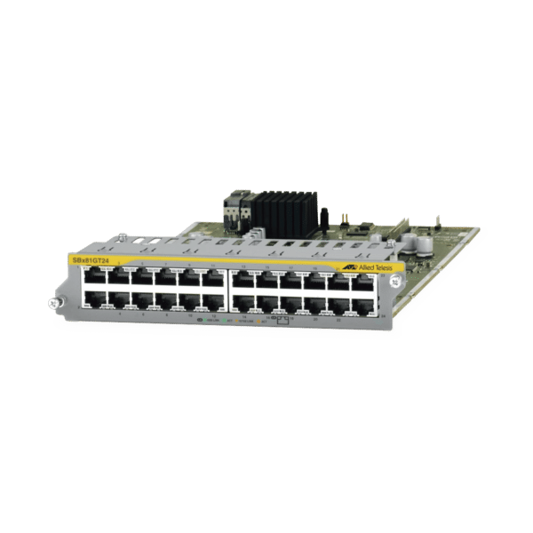 Tarjeta de línea Ethernet 10/100/1000T de 24 puertos, para SBx8100 Series