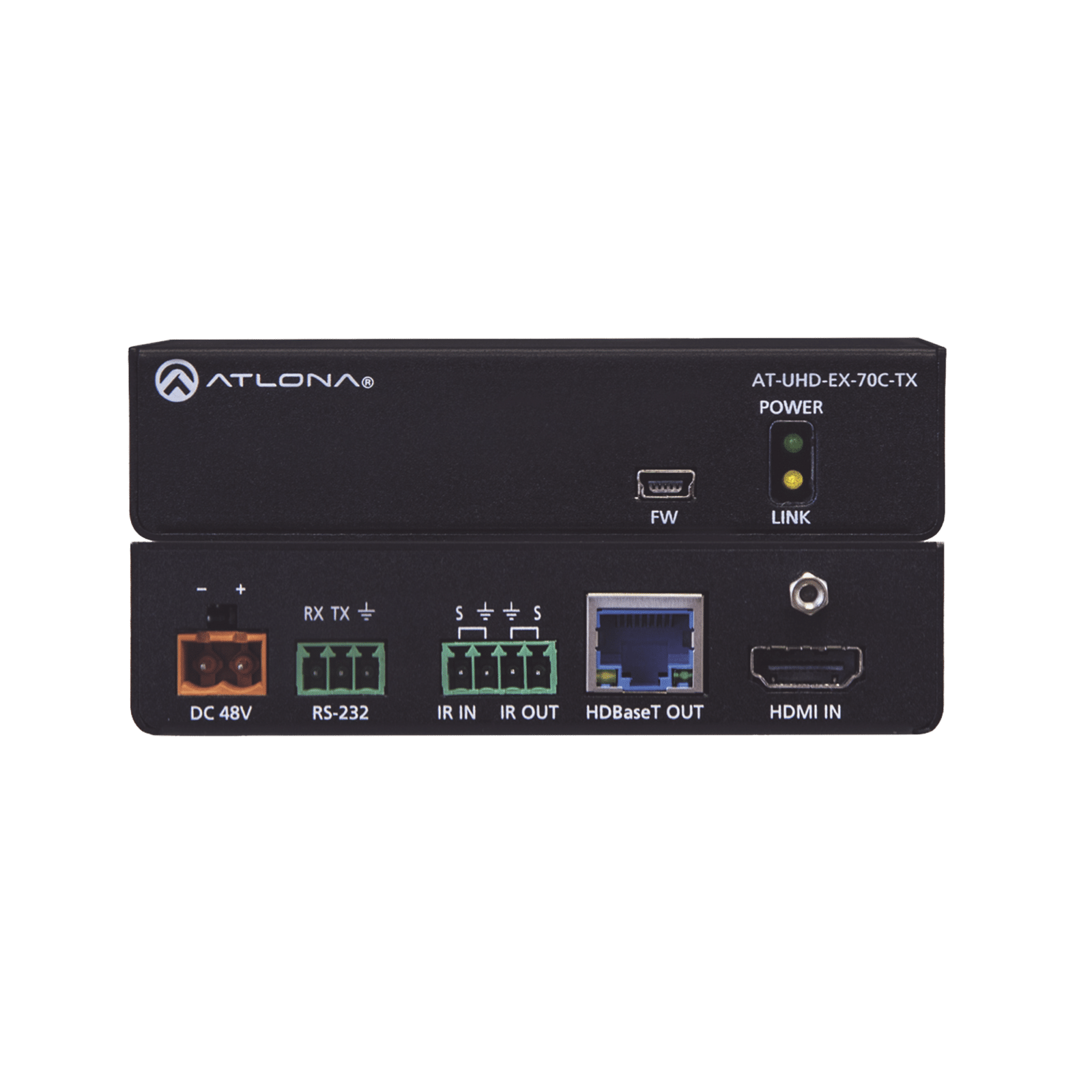 Transmisor 4K/UHD HDMI sobre HDBaseT con control y PoE