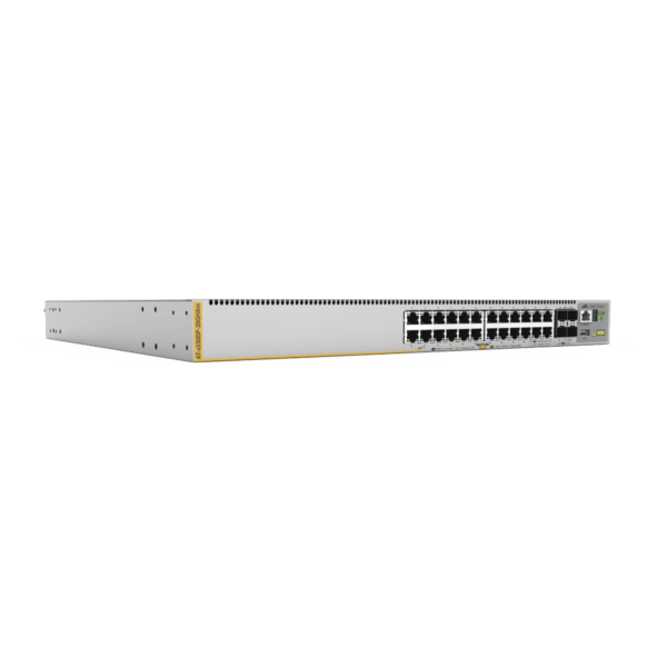 Switch L3 Stackable Switch, 20x 10/100/1000-T PoE++, 4x 100M/1G/2.5G/5G-T PoE++, 4x SFP+ Puertos con doble fuente hotswap