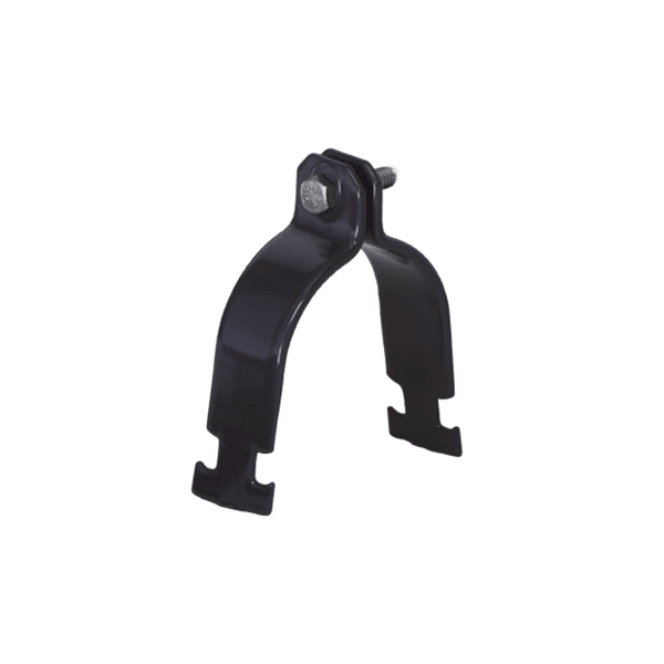 Abrazadera Unicanal con Recubrimiento de PVC de 1" (25.4 mm).