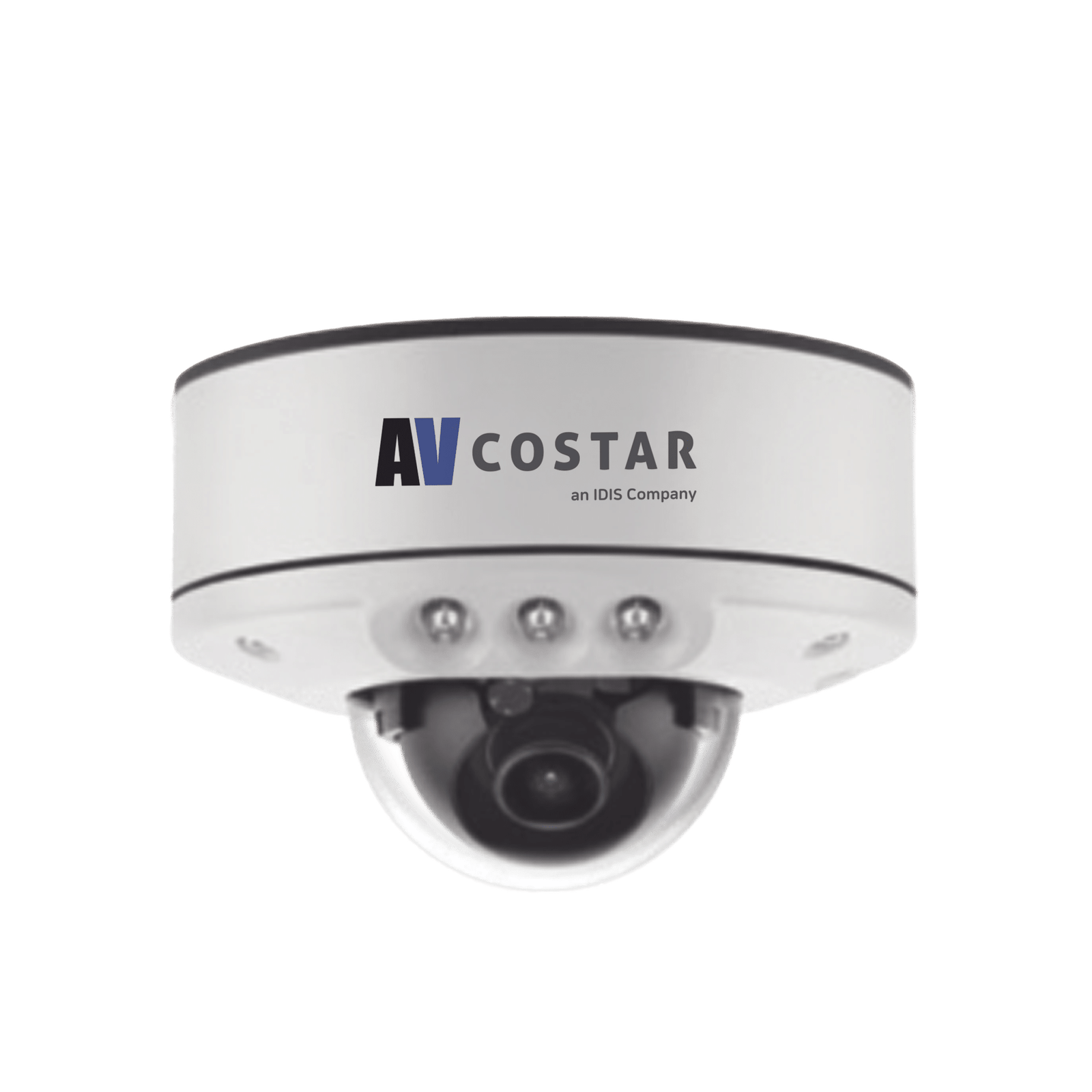 Domo IP Lente Fijo 2.8mm | Full HD | Montaje en Superficie | Exterior | 850 nm LEDs | 15M IR NightView | H.265 | IK10 | 120 dB WDR | I/O Audio Y Alarma | Soporta MicroSD hasta 1TB | ONVIF | PoE | Cruce de línea | Intrusión | Merodeo | NDAA