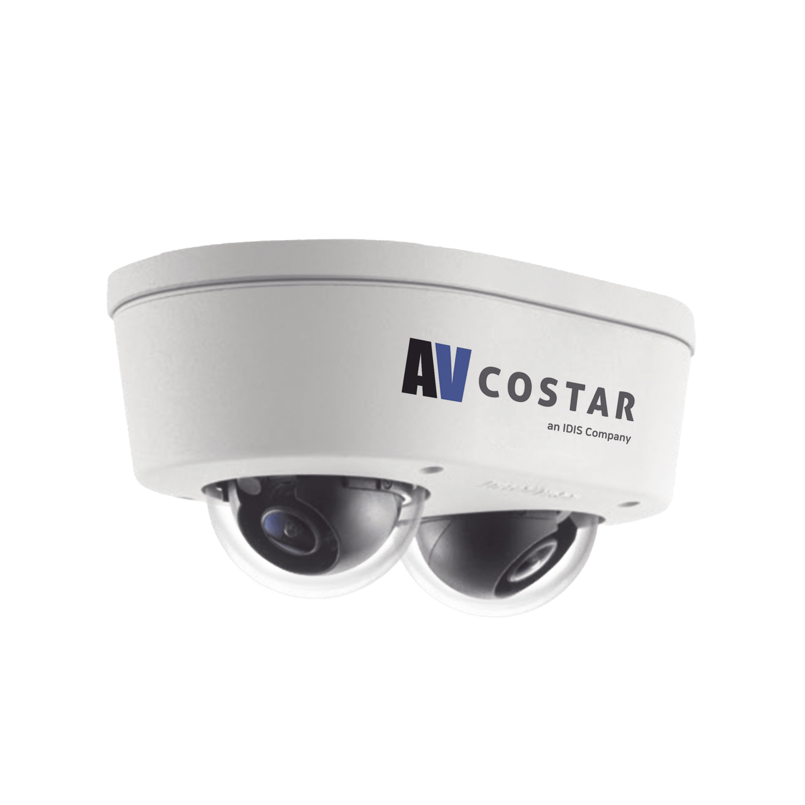 Domo Dual IP hasta 200° | Full HD por lente | Exterior/Interior | H.265 | IK10 | IP66 | 100 dB WDR | I/O Audio Y Alarma | Soporta MicroSD hasta 1TB | ONVIF | PoE | NDAA