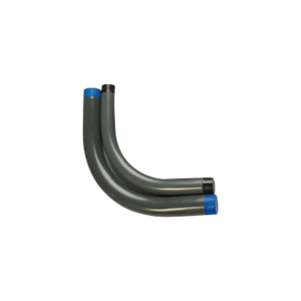 Codo Conduit  Rígido de Aluminio de 3/4” (19 mm)/ Recubierto de PVC / Interior de Uretano.