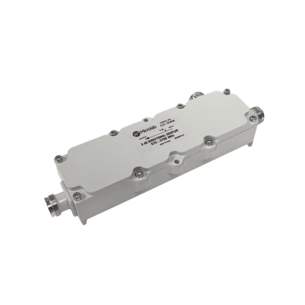 Acoplador direccional 8dB 575-2700MHz 300W - 161 dBc 4.3 - 10 IP67