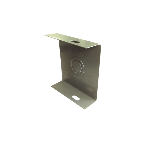 Placa cierre 65 x 65 mm, fabricado en lámina de acero al carbón