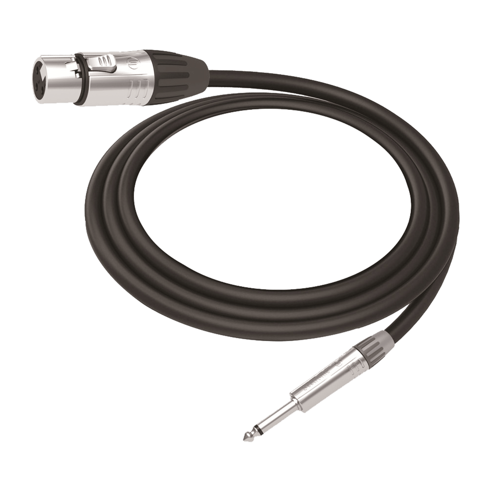 Cable de Audio | XLR 3 Polos Hembra a Plug 1/4 in mono | Conector Seetronic Serie M SCMF3 - MP2X | Longitud 3m
