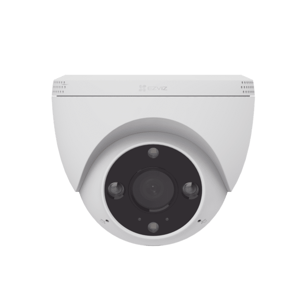 Domo IP 3 Megapíxel (2K) / Wi-Fi / Sirena y Estrobo /Audio de Dos Vías / Detección Humana y Vehiculo / Notificación Push / Audios Personalizables / Ranura Para Memoria hasta 512GB / Uso en Exterior IP67