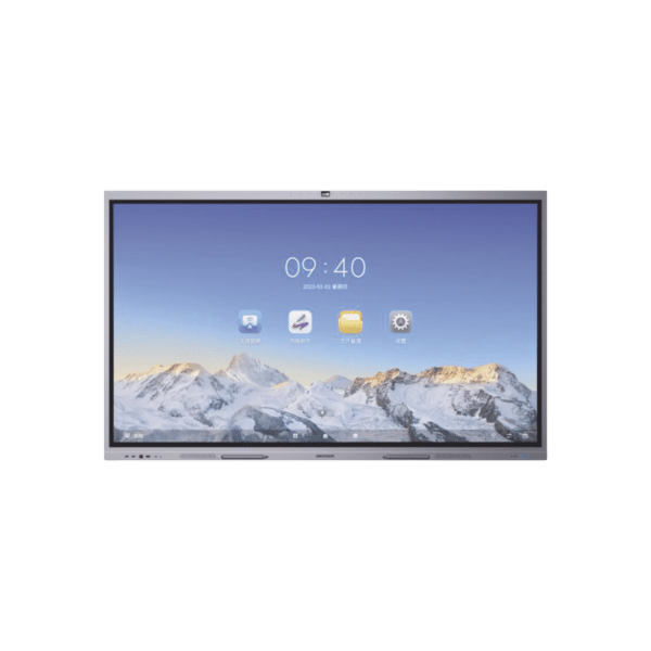 Pantalla Interactiva Touch de 65" Android 13 / Google Suite Preinstalado con Certificación EDLA / Cámara Web 8 MP / Resolución 4K / Bocinas Integradas / Entradas HDMI y VGA / Incluye 2 Lápices para Escribir