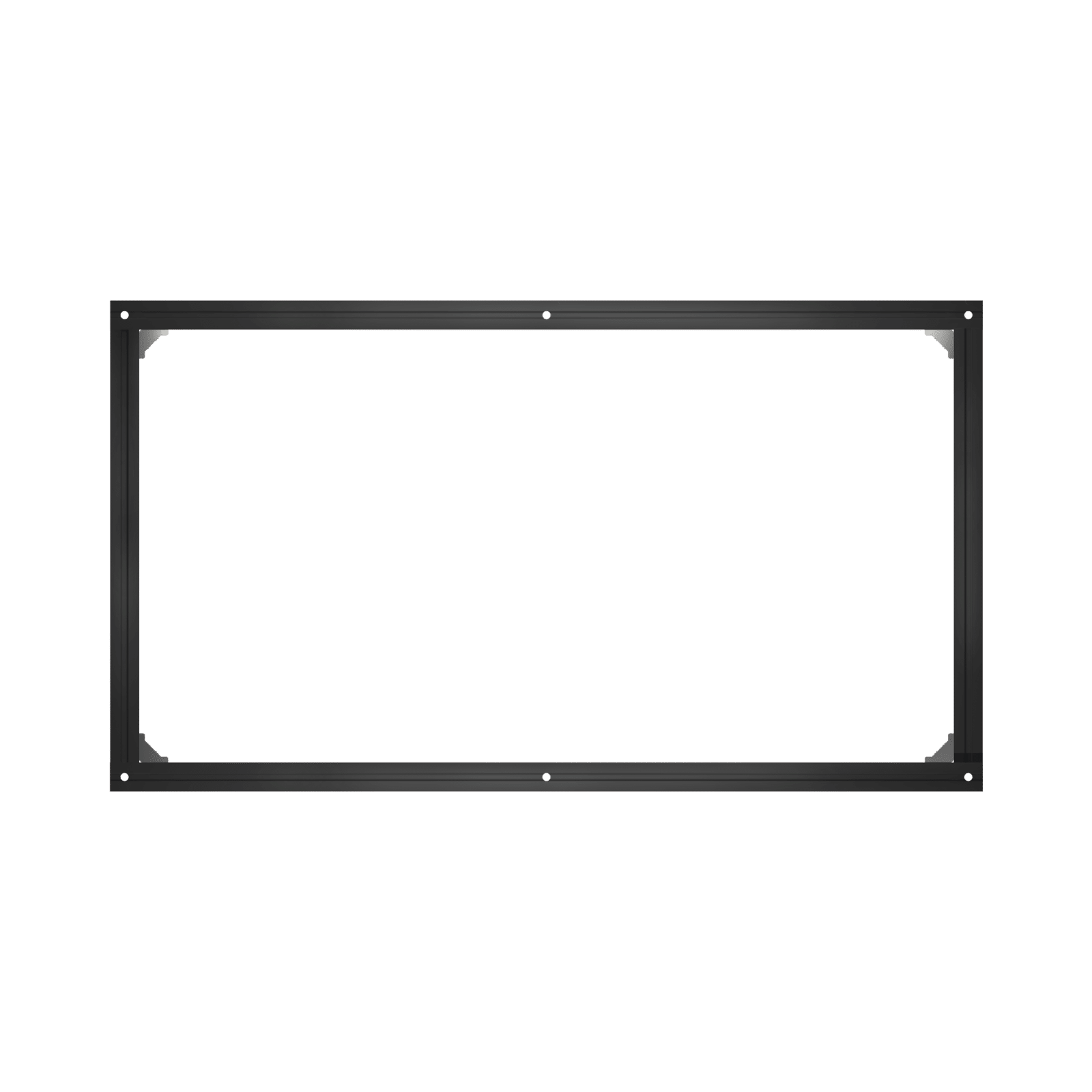 Montaje de Pared para 4 Paneles LED / Uso en Interior / Compatible con Series MWF, GWF, CWF y ZWDB