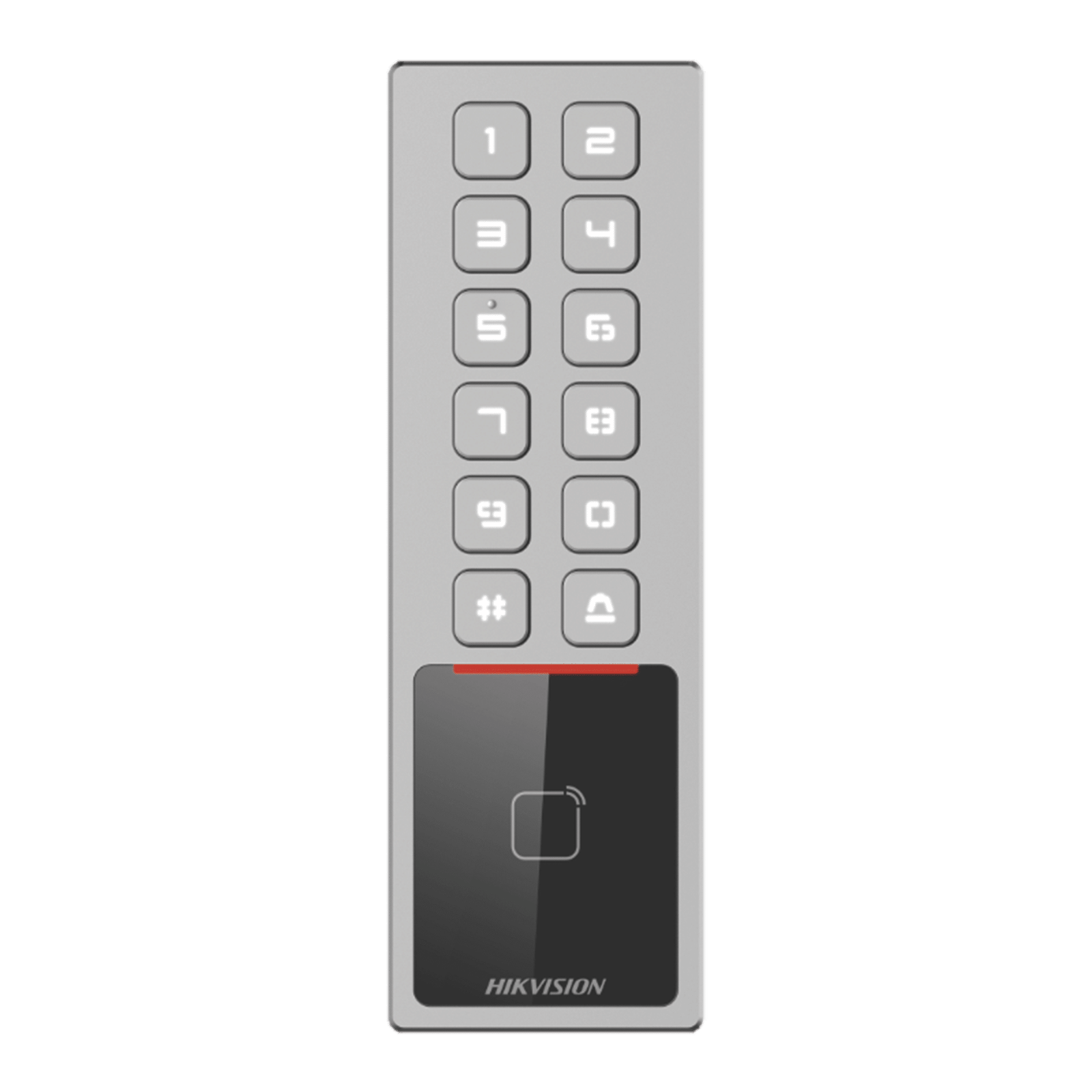 Teclado Exterior Antivandálico IP65 & IK08 / Administrable en la Nube / Alta y Baja de Passwords Remotamente con Horarios / Acceso por PIN o Tarjeta MIFARE