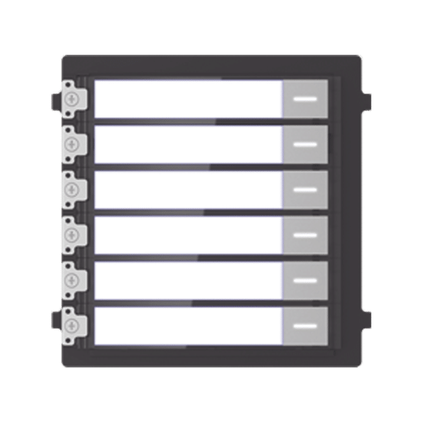 Módulo de Botones Para Videoportero Modular / Llamada de un solo Toque / Soporta Hasta 6 Monitores Principales