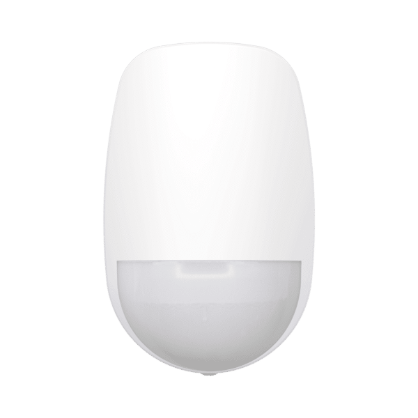 (AX PRO) Detector PIR Inalámbrico de Doble Tecnología / Inmunidad a Mascotas / Rango de Detección de 12 mts / Angulo de 85.9° de Cobertura