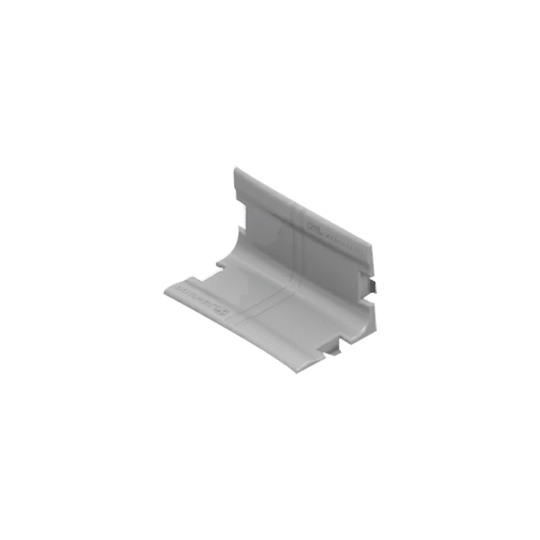 Curva vertical interna 90 º color blanco para canaleta DX10000.00
