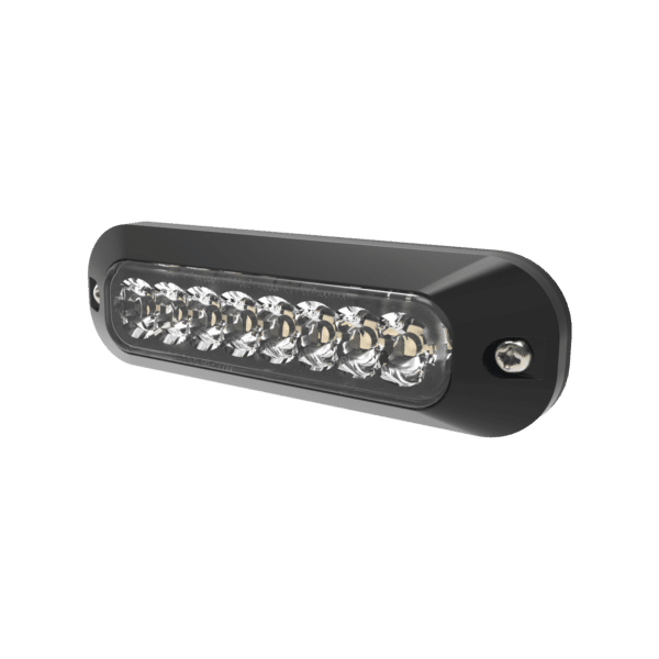 Luz auxiliar con 8 LEDs color rojo-azul