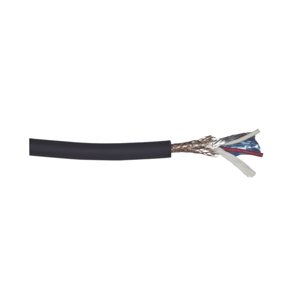 Cable para Micrófono de 100 Metros / Compatible con Conectores XLR,  6.5 mm, 3.5 mm y RCA / Alta Fidelidad / Cable Profesional de ALTA FIDELIDAD 100% Cobre / Color Negro