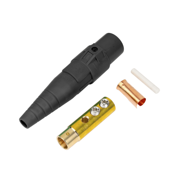 Conector camlock 400 AMPERES HEMBRA COLOR NEGRO
