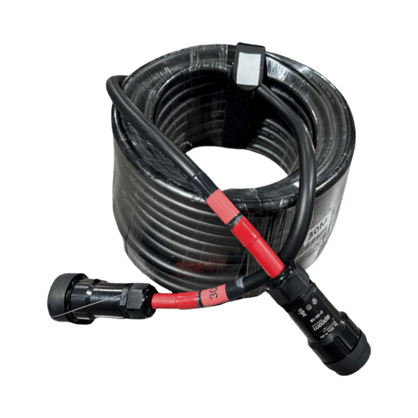 MANGUERA DE AC TIPO SOCAPEX CONECTORES MACHO Y HEMBRA | 30 METROS