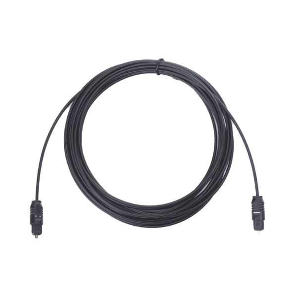 Cable Toslink de Fibra Óptica de 4.6m | Ideal para Mandar Audio Digital para Sistemas de Alta Calida | Compatible con Amplificadores VSSL