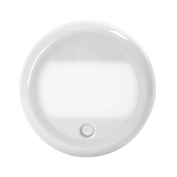 Luz de cortesía circular LED para iluminación de interiores con sensor de movimiento PIR