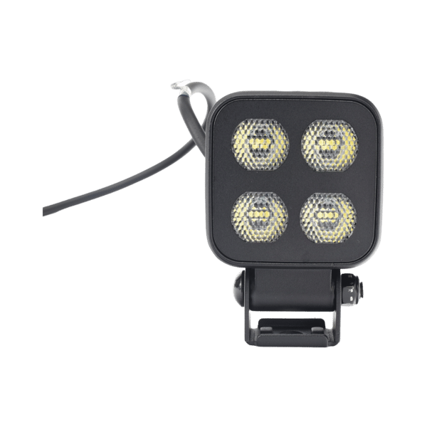 Luz de Trabajo Ultra brillante Cuadrada, 4 LED, 2650 Lúmenes, 12-24 Vcd