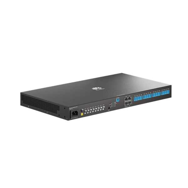 HUAWEI MiniFTTO - Gateway Óptico / 4 puertos GE (WAN/LAN) + 1 puerto XGPON (SC/UPC) + 8 puertos PoF (XC/UPC) + 16 puertos GPON(SC/UPC) /  VPN / VLANs /  Wi-Fi Roaming / Firewall / Administración Nube