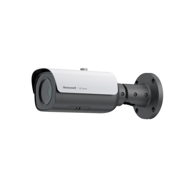 Bala IP 5 MP / Lente Mot. 5 a 50 mm / Exterior Calentador Integrado / IR 60 m / Detección Facial / Movimiento / Sabotaje / Merodeo / Intrusión / Alarmas y Audio I/O / ONVIF / NDAA / PoE / H.265 / IP67 / IK10 / Serie 60 / Honeywell Security