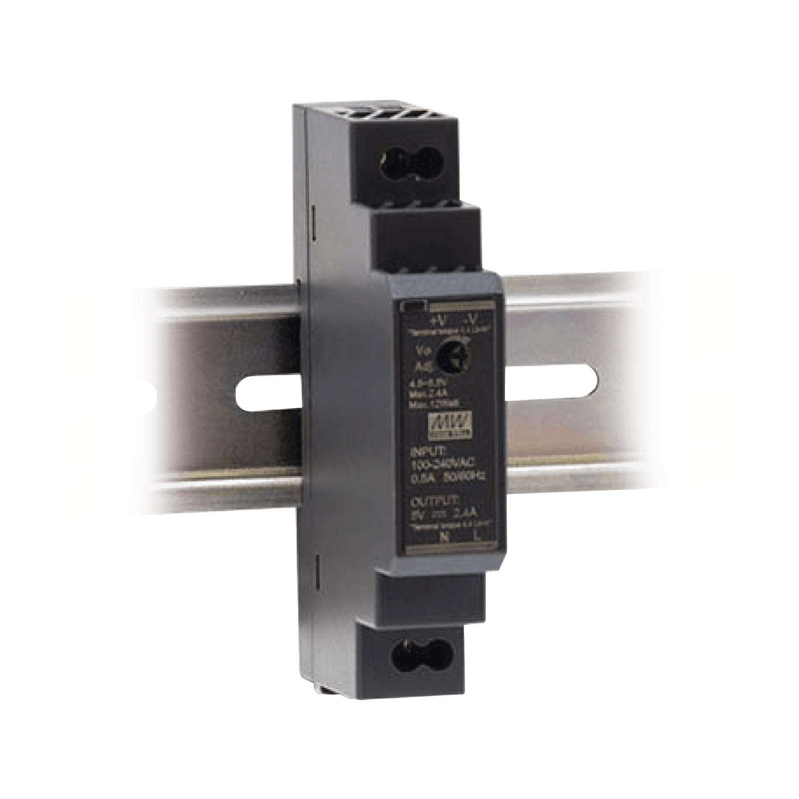 Fuente de Poder Industrial Ultra Delgada Riel Din 12Vcc, 15W