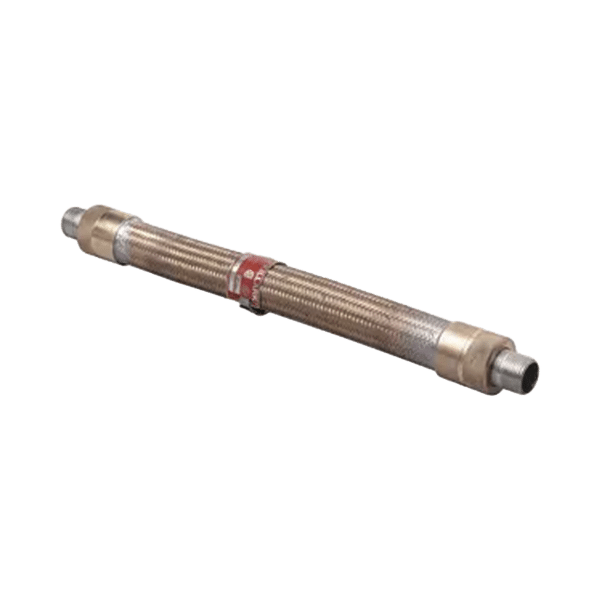 Cople Flexible Trenzado de Bronce de 1/2" x 12".