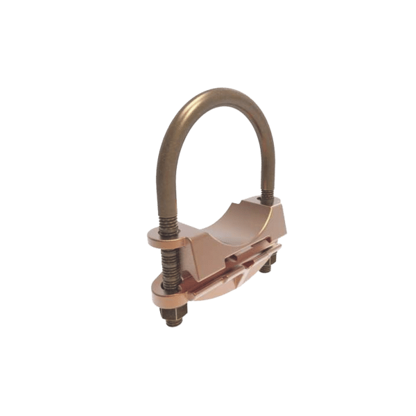 Conector Mecánico para Cable Calibre 4 a 3/0 AWG / Paralelo o 90° Grados a Tubo de 2" o Varilla de 2" - 2 3/8".