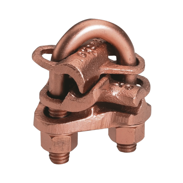 Conector mecánico para 2 cables en forma de cruz para  ranura A calibre mínimo 4 sol- 2/0 tre y ranura B 4 sol - 2/0 tre.