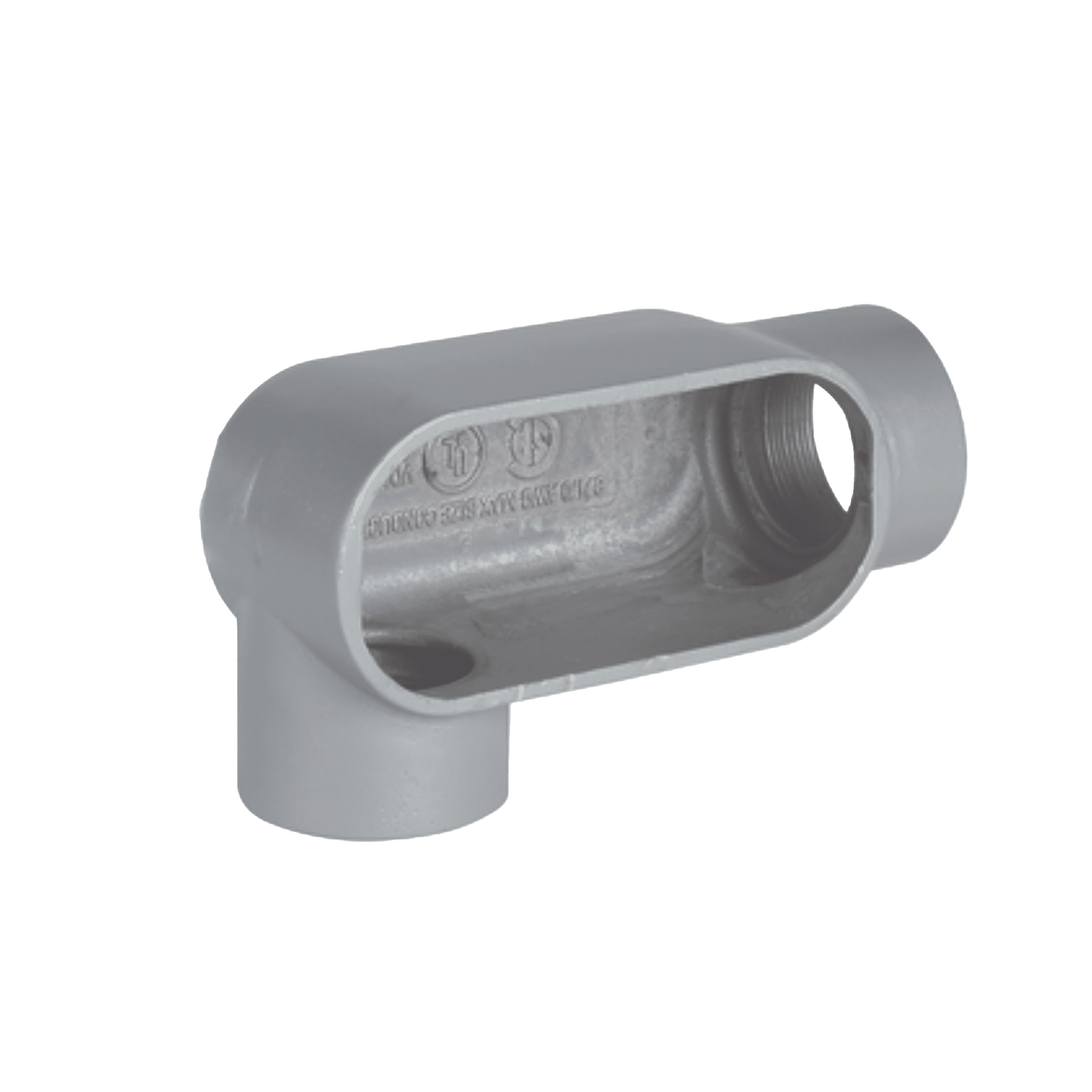 Caja Condulet Tipo LR de 1/2" / Aluminio libre de Cobre.