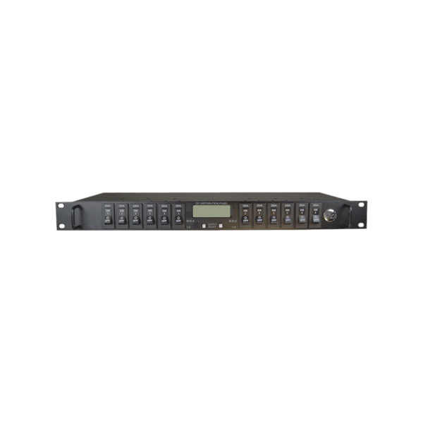 PDU Administrable IP, 12 Salidas para Brakers (No incluidos), Control de Energía Remoto, Doble Bus Inteligente de Distribución CD, Aplicaciones 12,24 y 48 Vcc.
