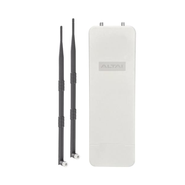 Poderoso Kit WiFi Omnidireccional en 2.4 GHz para WISP, Hasta +200 m de Cobertura, El Kit Incluye Punto de Acceso C1XN+ y  2 x Antenas de 9dBi  Omnidireccionales, Administración en Nube Gratis con INSIGHTS