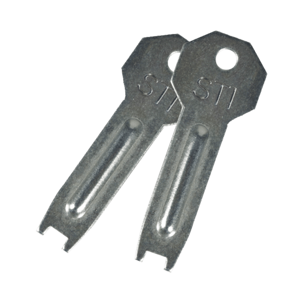 Dos llaves de manipulación EXIT STOPPER® STI-6400