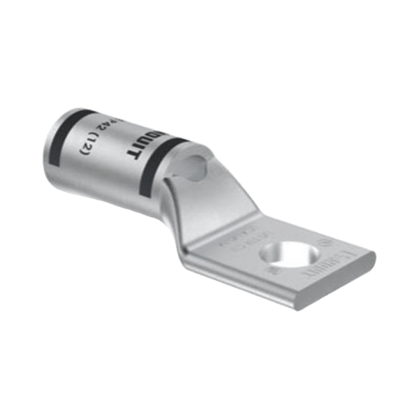 Zapata de compresión LCA1/0-56-X para cal. 1/0 Awg, Barreno para tornillo prisionero de 5/16, 10 Pz