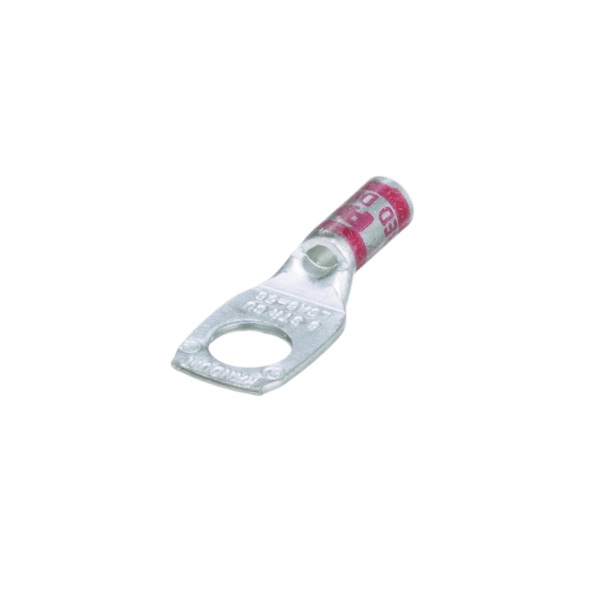 Terminal de Compresión de Cobre con Orificio 5/16" para Cable 8 AWG