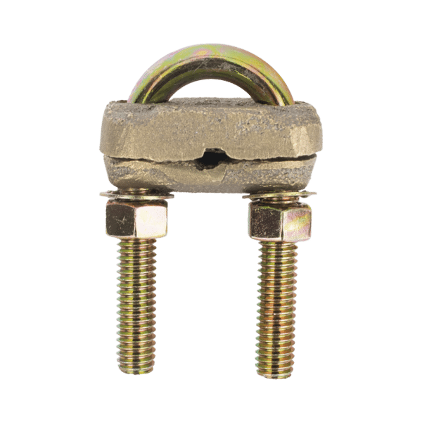 Conector Tipo Perro para Varilla 5/8" a Cable Calibre 4  a 2/0 AWG
