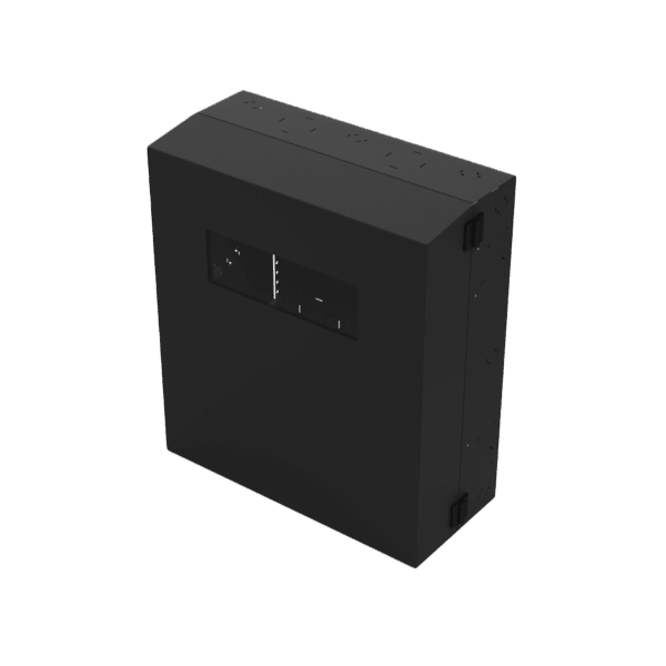 Gabinete de Pared con Rack Horizontal de 6 UR, con Ventanilla de Inspección, Se envía el Gabinete Armado.