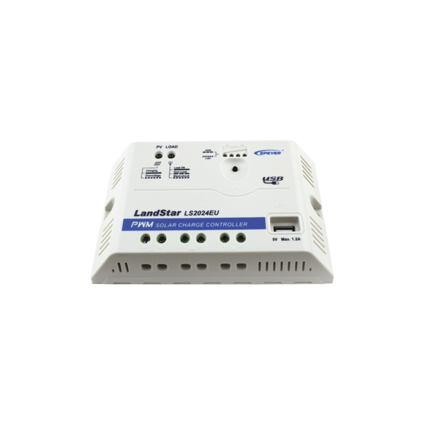 Controlador Solar PWM 12/24 V 20 A, Salida USB