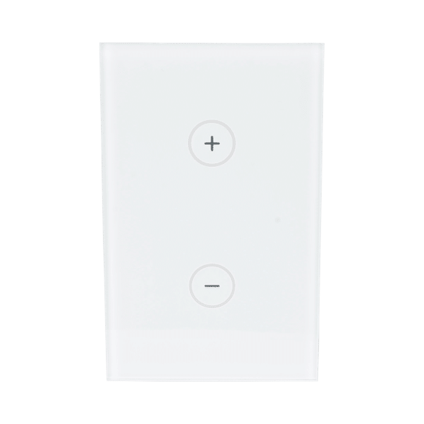 (ZWAVE) Dimmer panel táctil touch inalámbrico Zwave Plus. Compatible con Hubitat HC8, Álula  M2M, otros